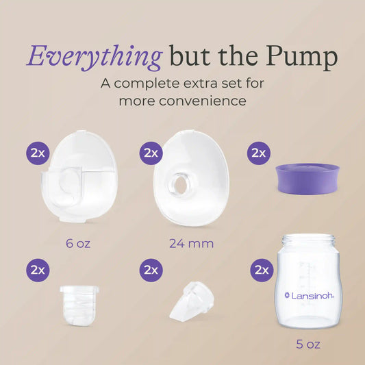 DiscreetDuo™ Flow Extra Pumping Set