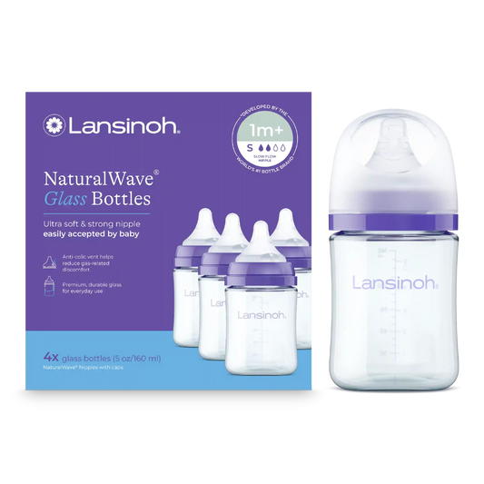 Glass Baby Bottles 5oz (4 pack)